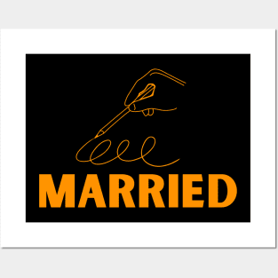 Married Posters and Art